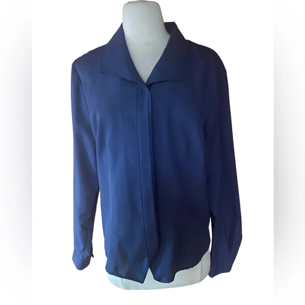 1990s‎ Willow Ridge Button Down Blouse
